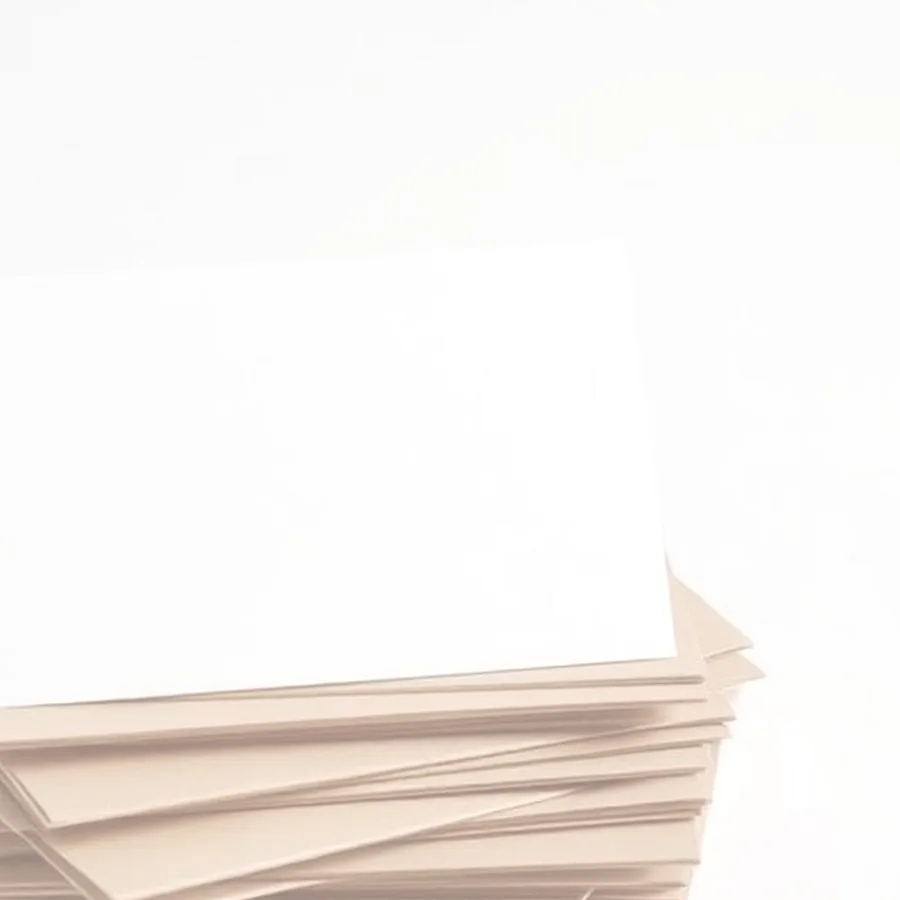 Canson Blank Card & Envelope Set — A2, White