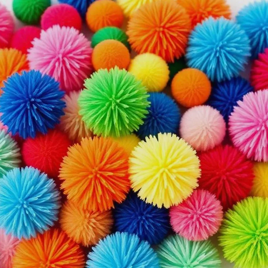 Crayola Craft Pom Pom Assortment — 1/2 inch, Pastel Assortment