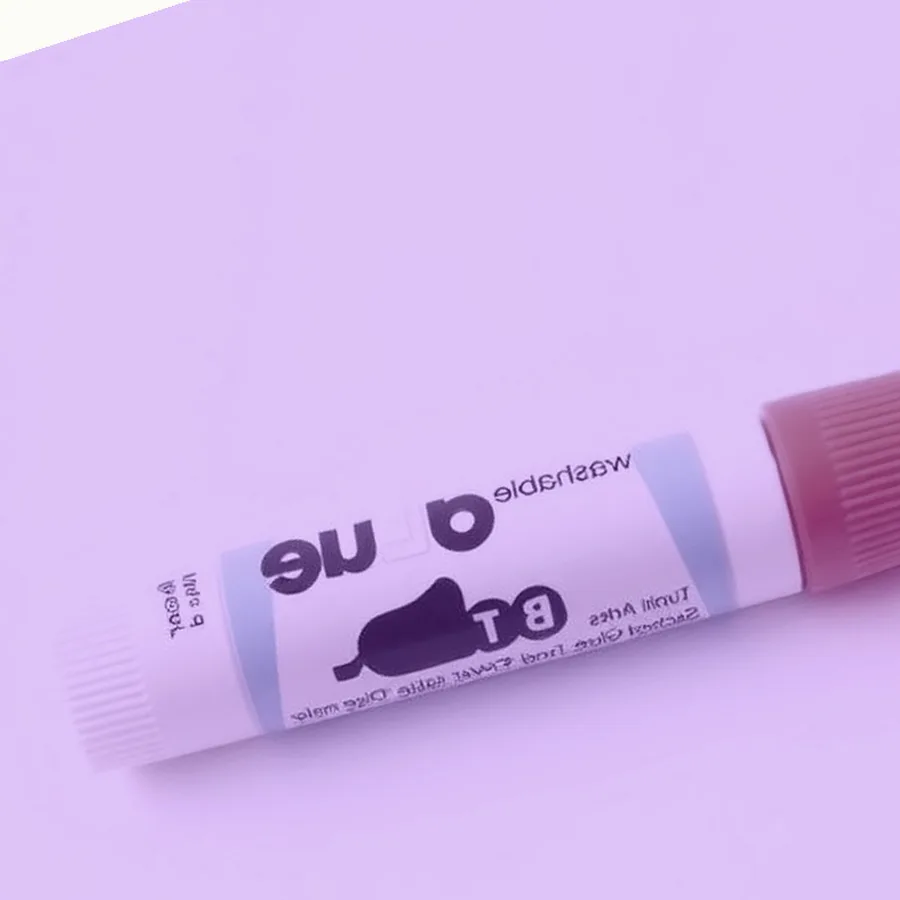 Crayola Washable School Glue Stick — 0.24 oz, Purple