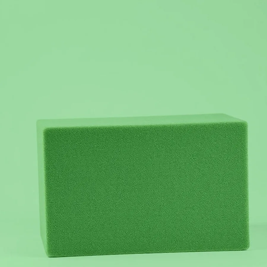 DecoArt Dry Floral Foam Block — Standard, Green