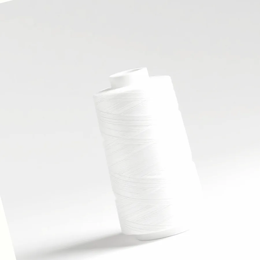 DMC All-Purpose Polyester Thread Spool — 500 yd, White