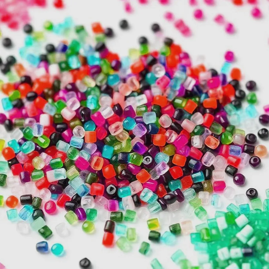 DMC Glass Seed Bead Assortment — Size 11/0, Earth Tone Assortment