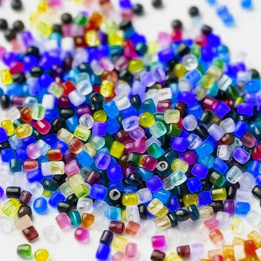 DMC Glass Seed Bead Assortment — Size 11/0, Primary Assortment