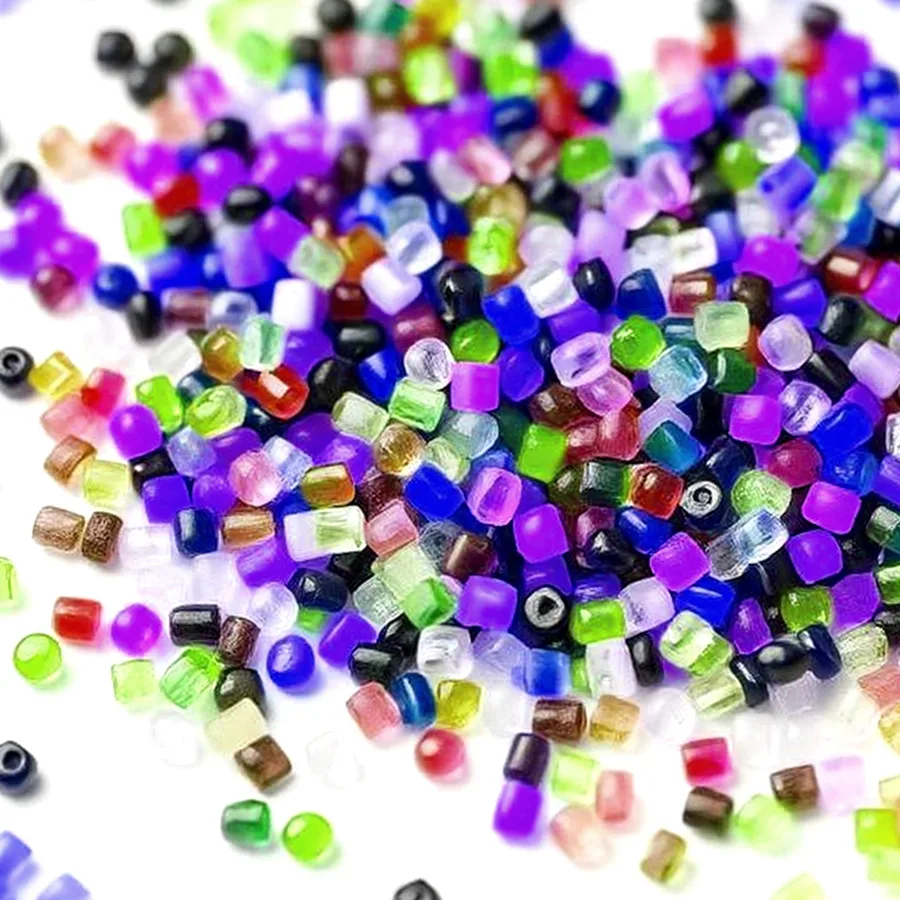 DMC Glass Seed Bead Assortment — Size 6/0, Pastel Assortment