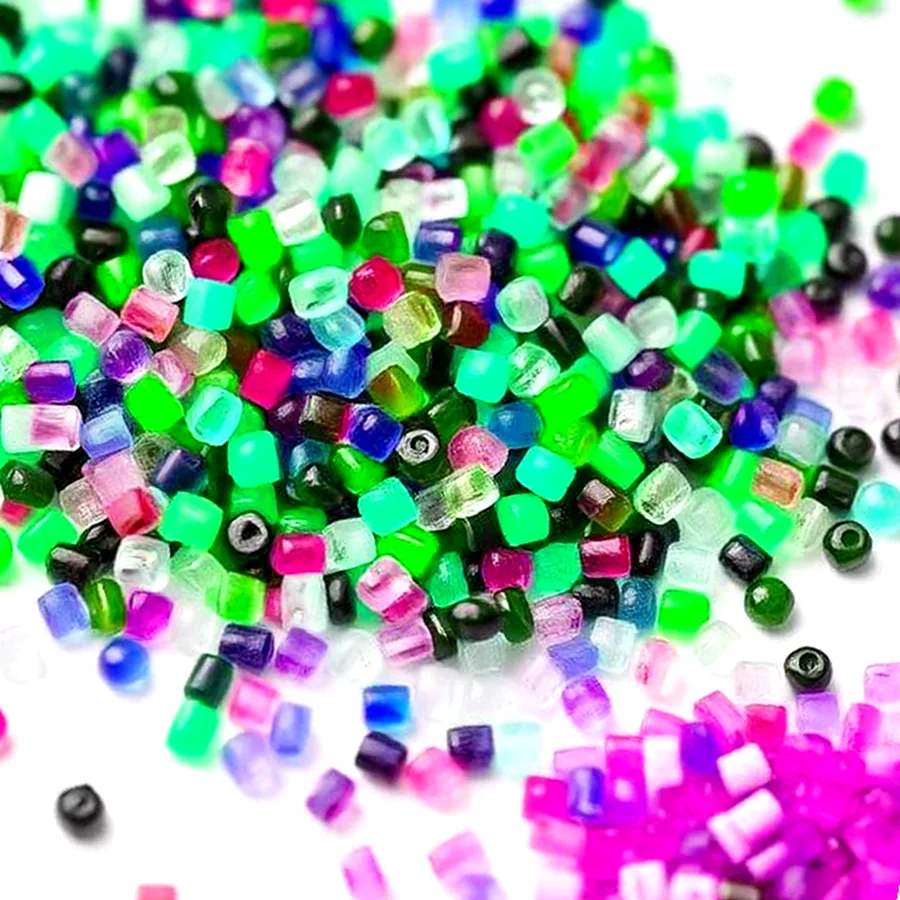DMC Glass Seed Bead Assortment — Size 8/0, Primary Assortment