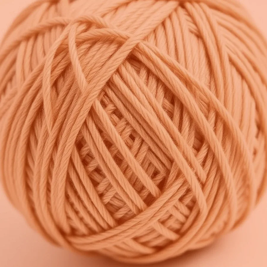 DMC Mercerized Cotton Yarn Ball — 1.75 oz, Terracotta