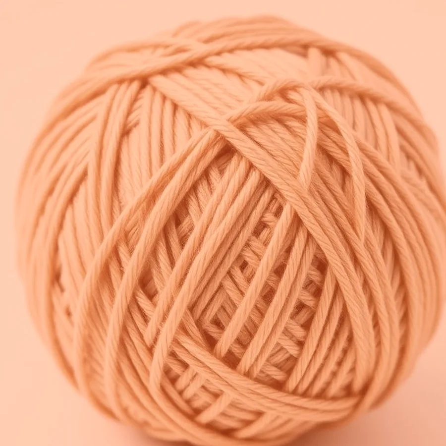 DMC Mercerized Cotton Yarn Ball — 3.5 oz, Terracotta