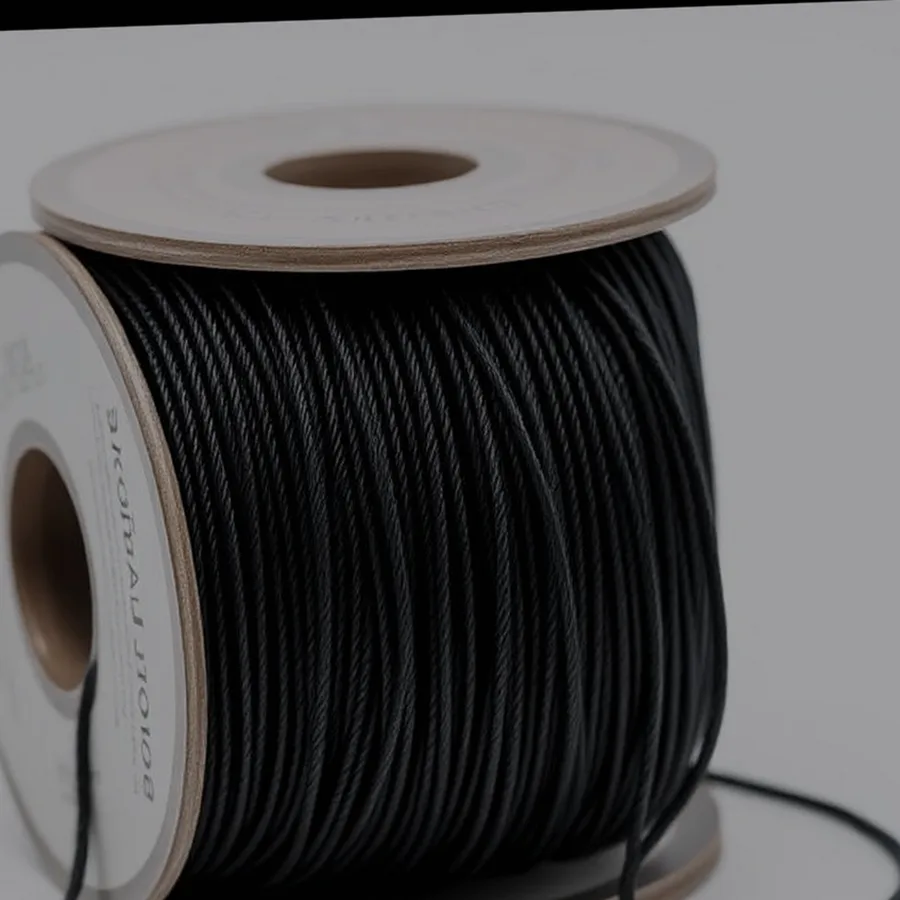 DMC Nylon Beading Cord Spool — 0.8 mm, Black