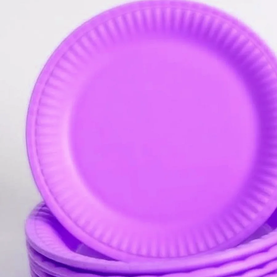 Duck Brand Solid Color Party Plate Pack — 7"