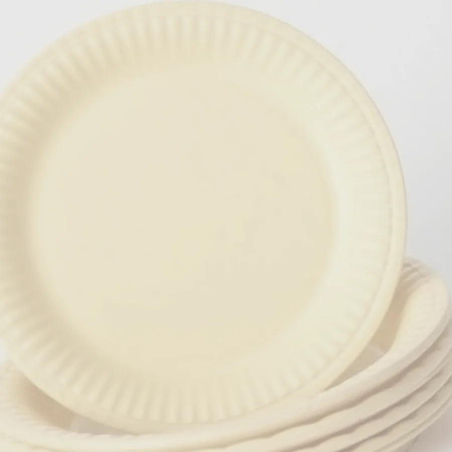 Duck Brand Solid Color Party Plate Pack — 9", White