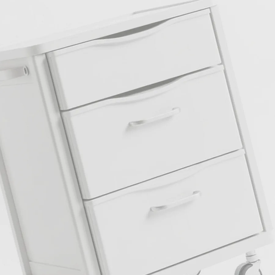 Fiskars 3-Drawer Rolling Craft Cart — 3 Drawer, White