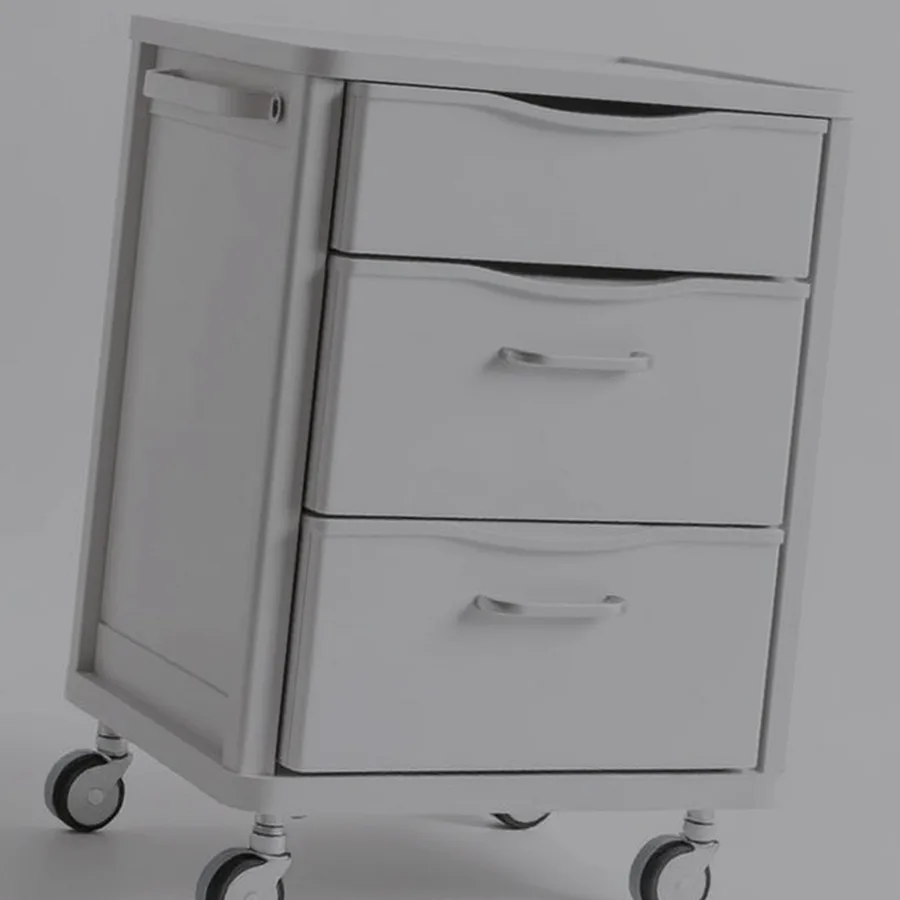 Fiskars 3-Drawer Rolling Craft Cart — 5 Drawer, Black