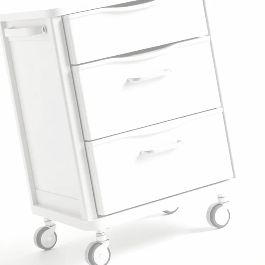 Fiskars 3-Drawer Rolling Craft Cart — 5 Drawer, White
