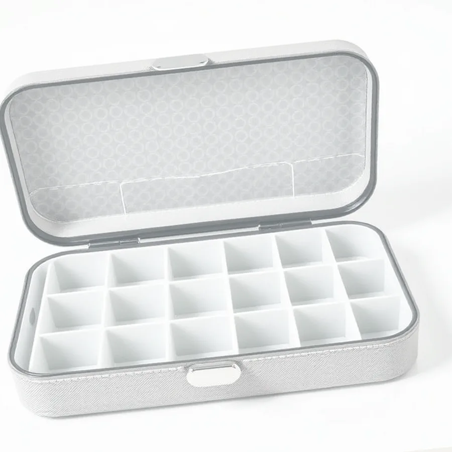Fiskars Adjustable Bead Organizer Case — 36 Compartment, Clear