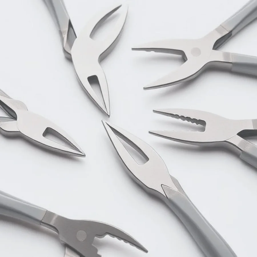 Fiskars Jewelry Plier & Cutter Set — 5 Piece, Grey