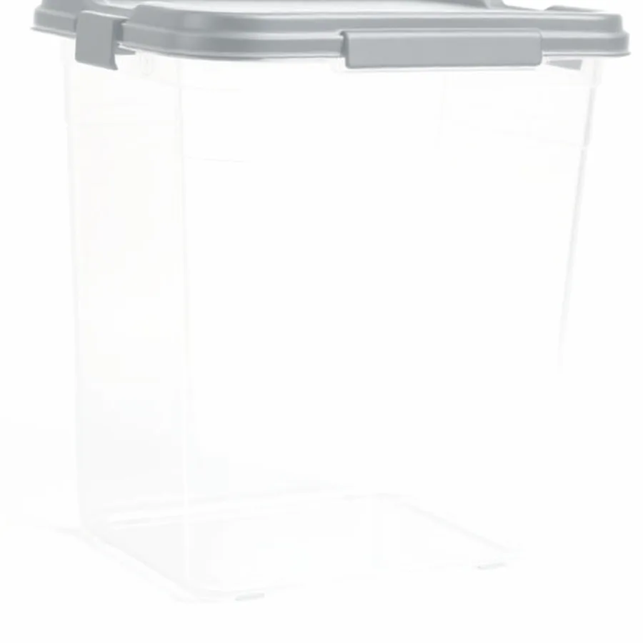 Fiskars Stackable Craft Storage Tote — Medium, Clear