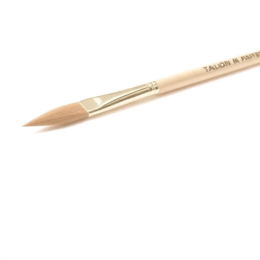 Liquitex Golden Taklon Round Brush — Size 2, Natural