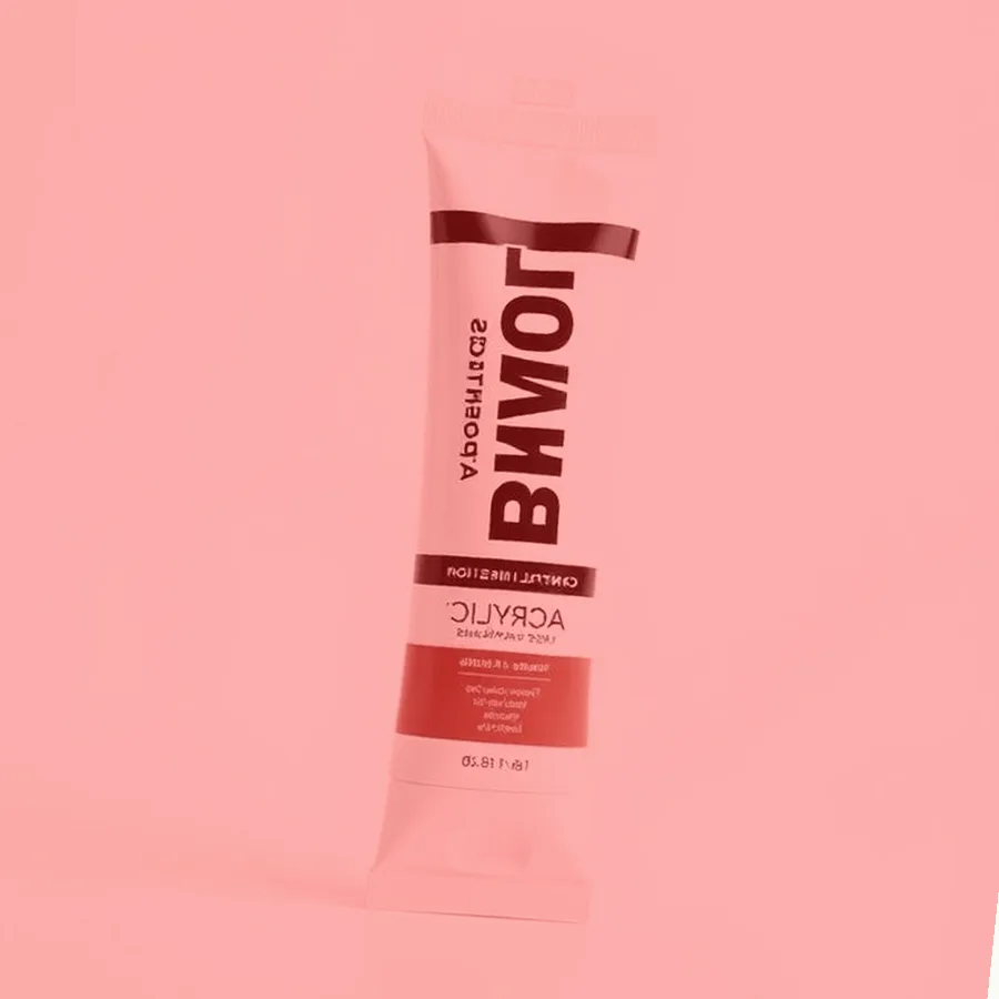 Liquitex Heavy Body Acrylic Paint Tube — 4 oz, Cadmium Red