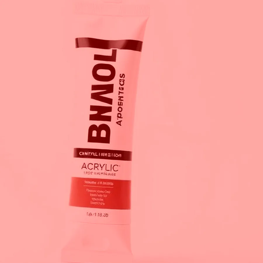Liquitex Heavy Body Acrylic Paint Tube — 8 oz, Cadmium Red