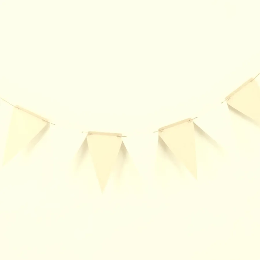 Plaid Customizable Party Banner Kit — Standard