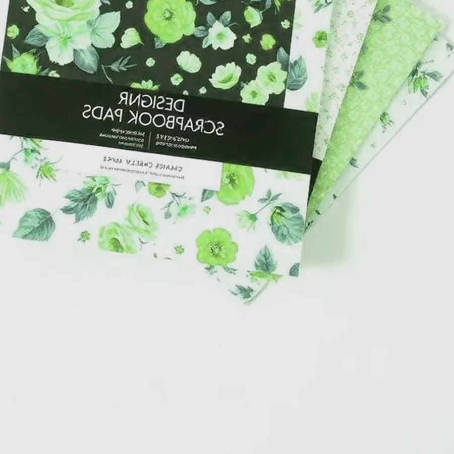 Plaid Designer Patterned Paper Pad — 12" x 12"