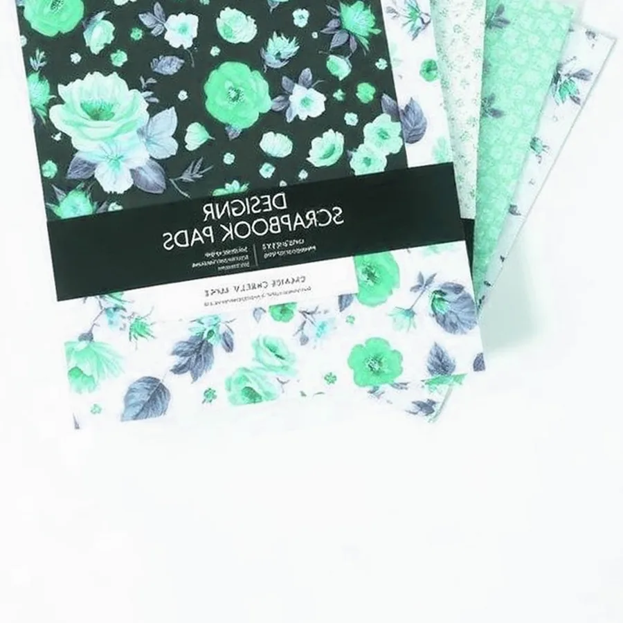 Plaid Designer Patterned Paper Pad — 6" x 6"