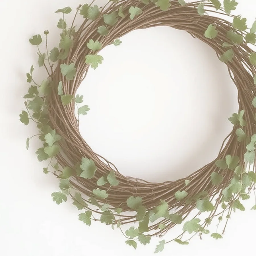 Plaid Grapevine Wreath Form — 24", Natural
