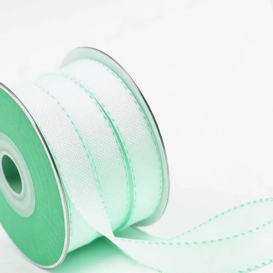 Plaid Wired Edge Craft Ribbon — 1.5" x 10 yd