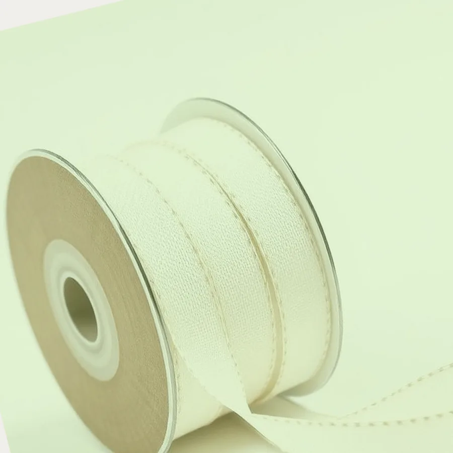 Plaid Wired Edge Craft Ribbon — 1.5" x 10 yd, Sage