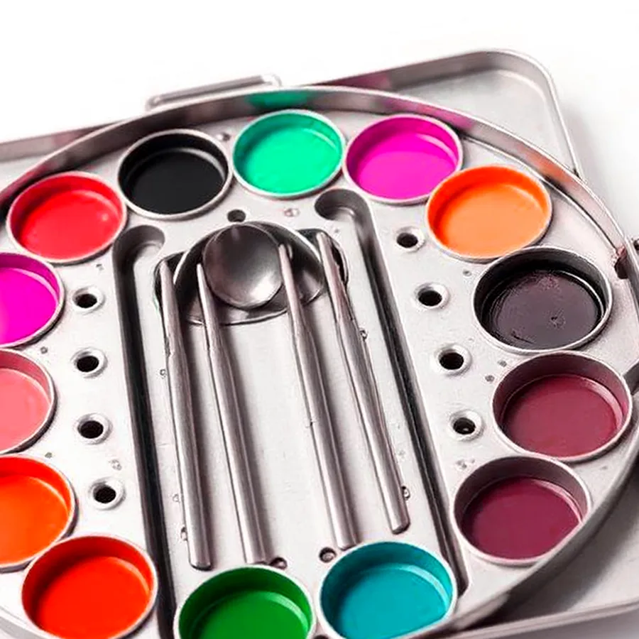 Sakura Professional Watercolor Pan Set — 12 Color, Pastel Assortment