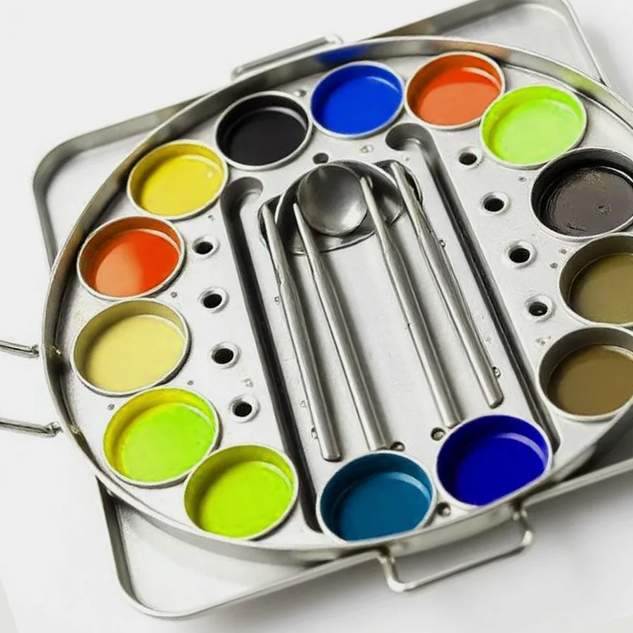 Sakura Professional Watercolor Pan Set — 36 Color, Earth Tone Assortment