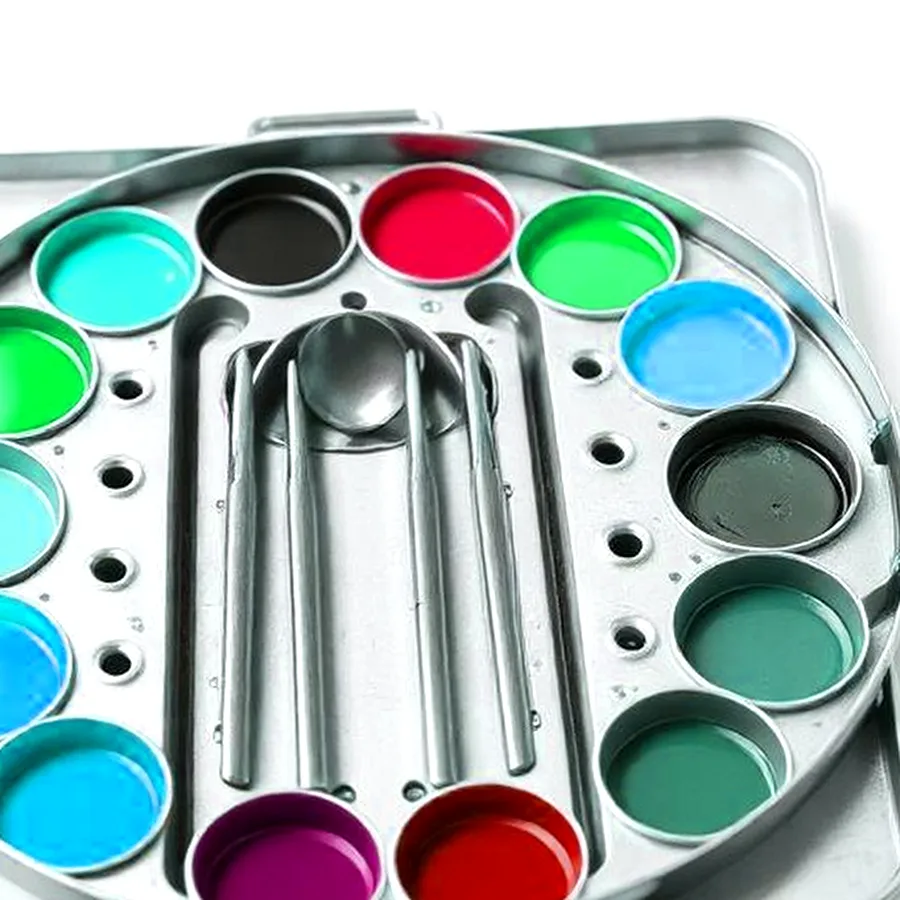 Sakura Professional Watercolor Pan Set — 36 Color, Pastel Assortment