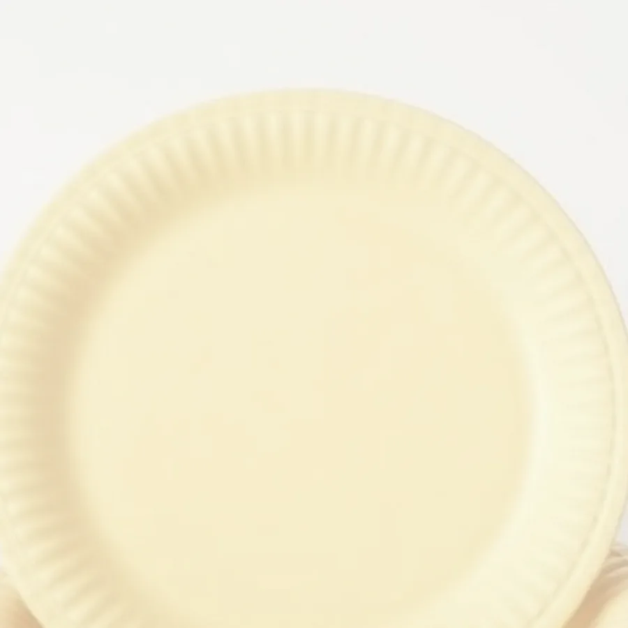 Scotch Solid Color Party Plate Pack — 9", White