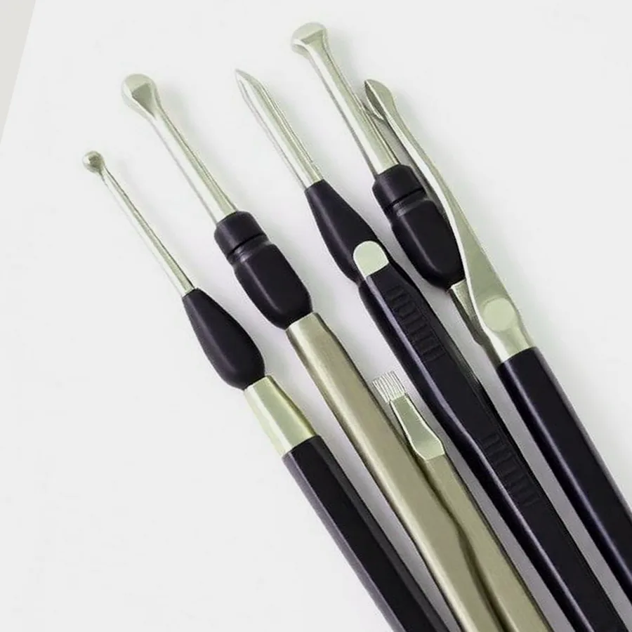 SINGER Ergonomic Aluminum Crochet Hook Set — 12 Piece