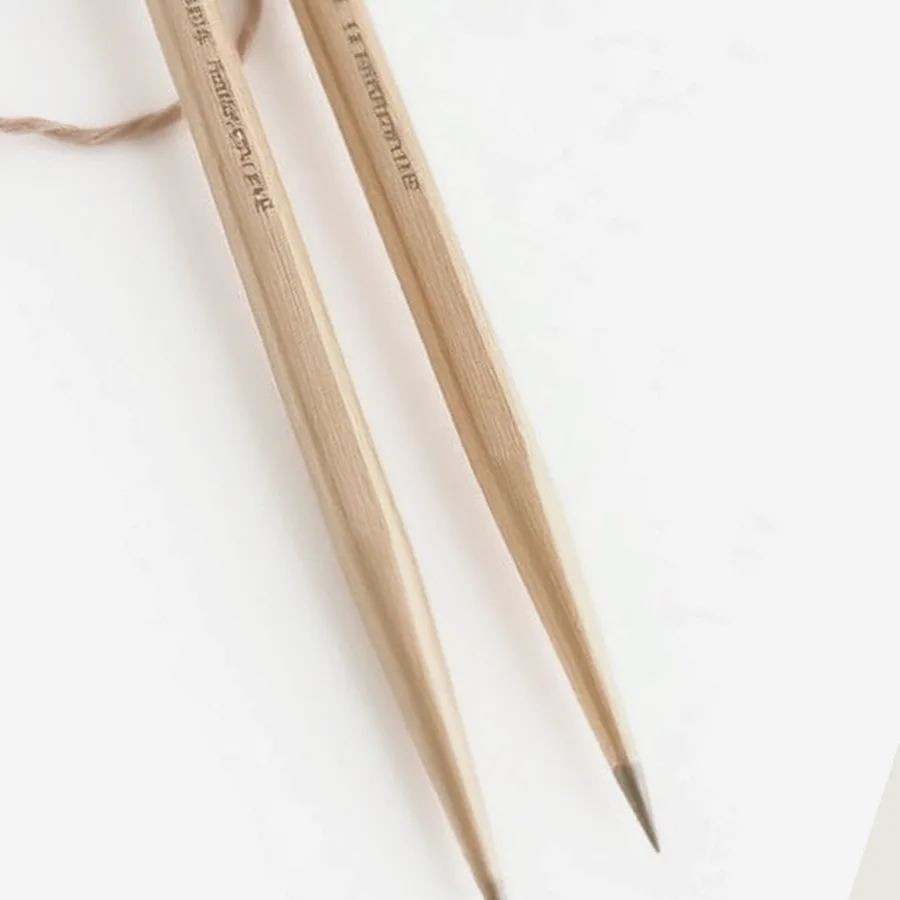 Tulip Bamboo Straight Knitting Needles — US 6, Natural