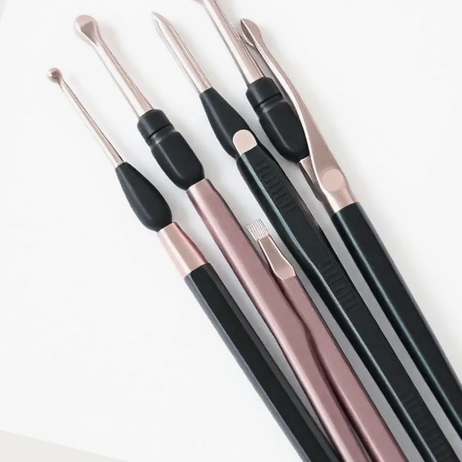 Tulip Ergonomic Aluminum Crochet Hook Set — 8 Piece