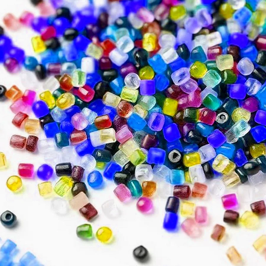 Tulip Glass Seed Bead Assortment — Size 8/0, Pastel Assortment