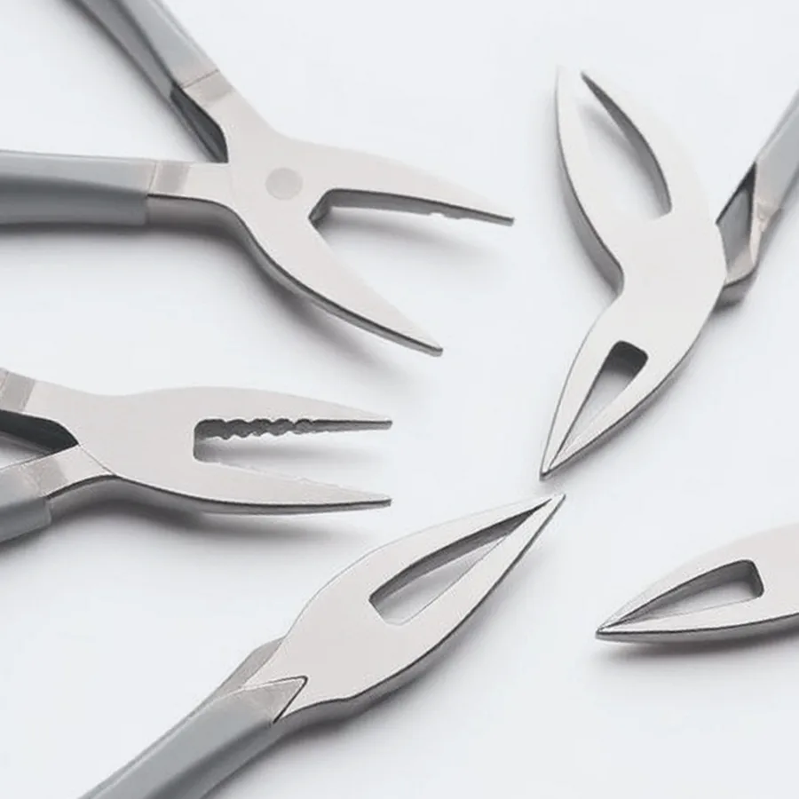Tulip Jewelry Plier & Cutter Set — 3 Piece, Grey