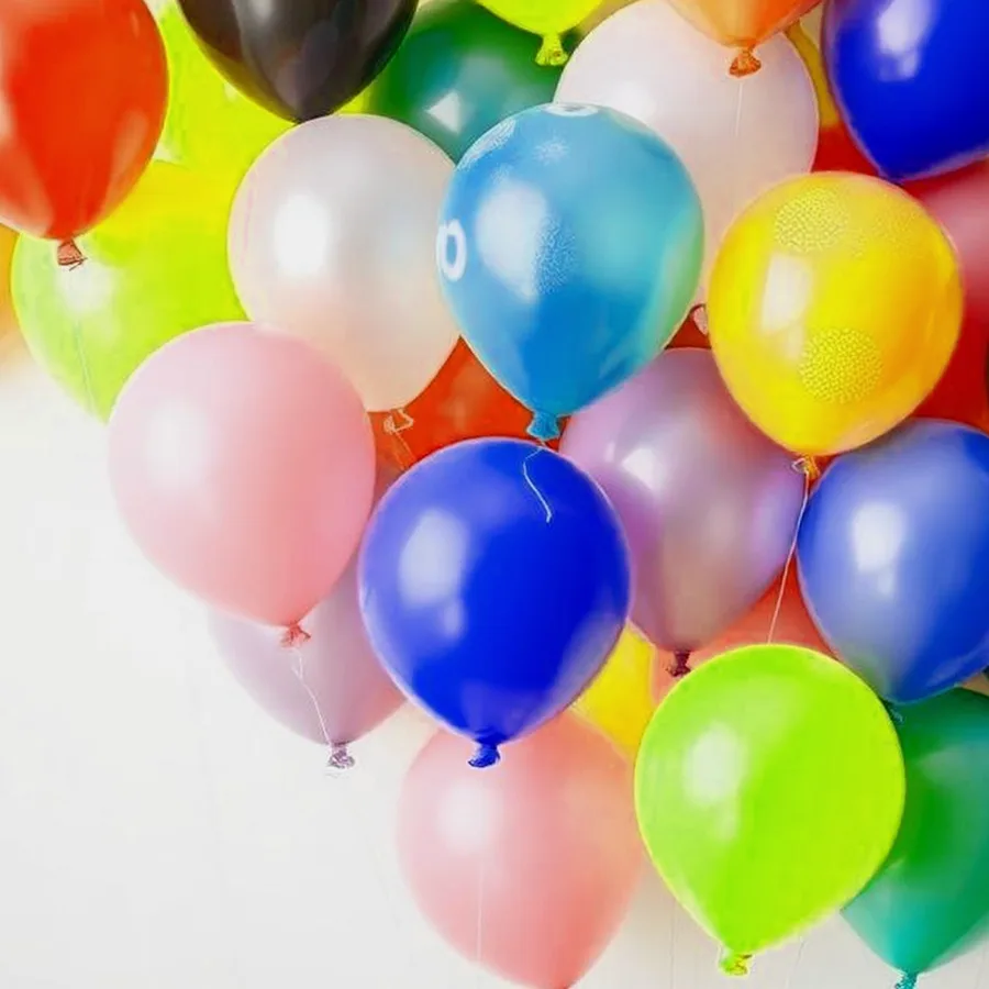 Tulip Latex Balloon Assortment — 12", Primary Assortment