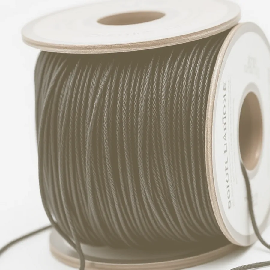 Tulip Nylon Beading Cord Spool — 0.8 mm, Natural