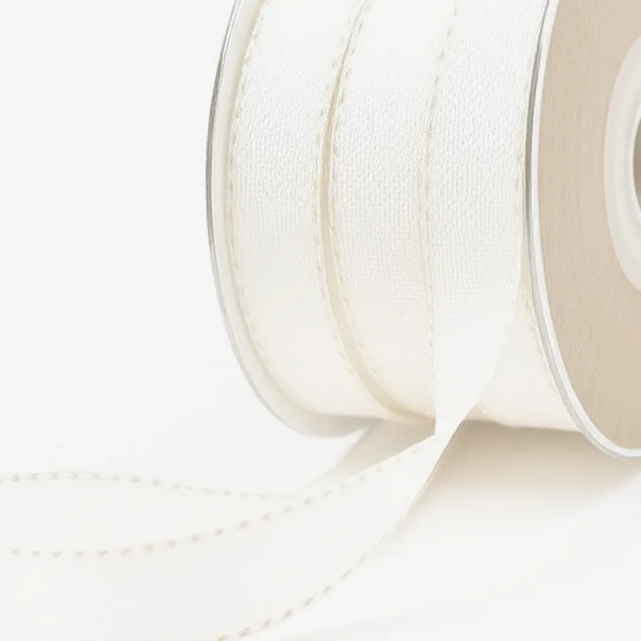 Tulip Wired Edge Craft Ribbon — 1.5" x 10 yd, Ivory