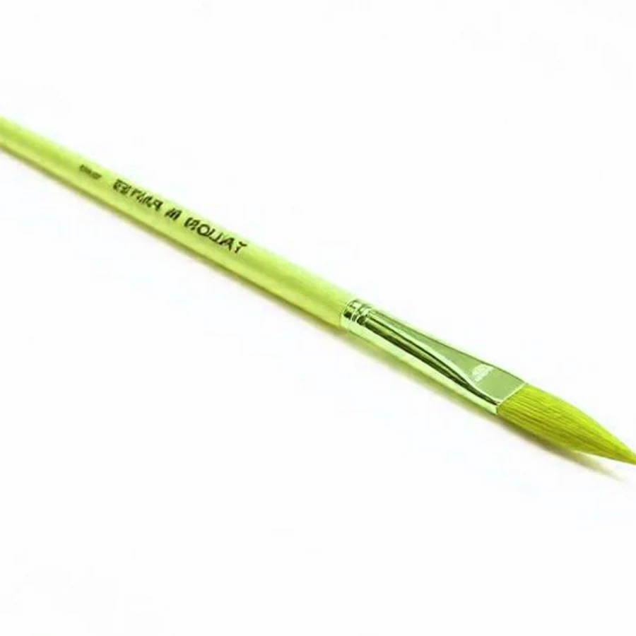 Winsor & Newton Golden Taklon Round Brush — Size 10, Natural