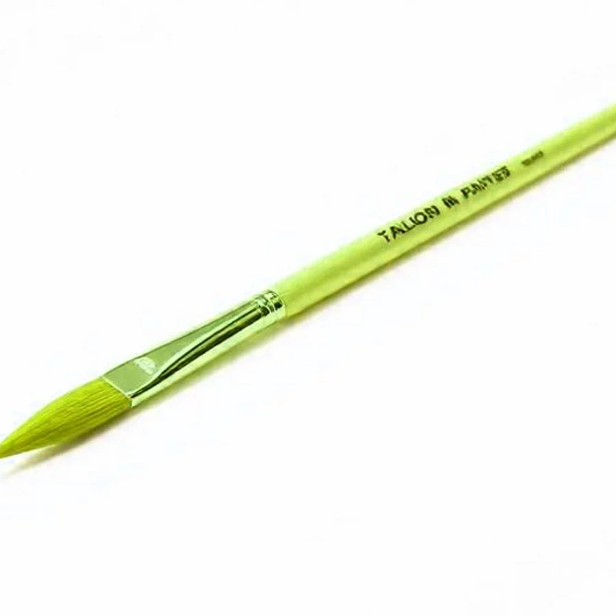 Winsor & Newton Golden Taklon Round Brush — Size 2, Natural