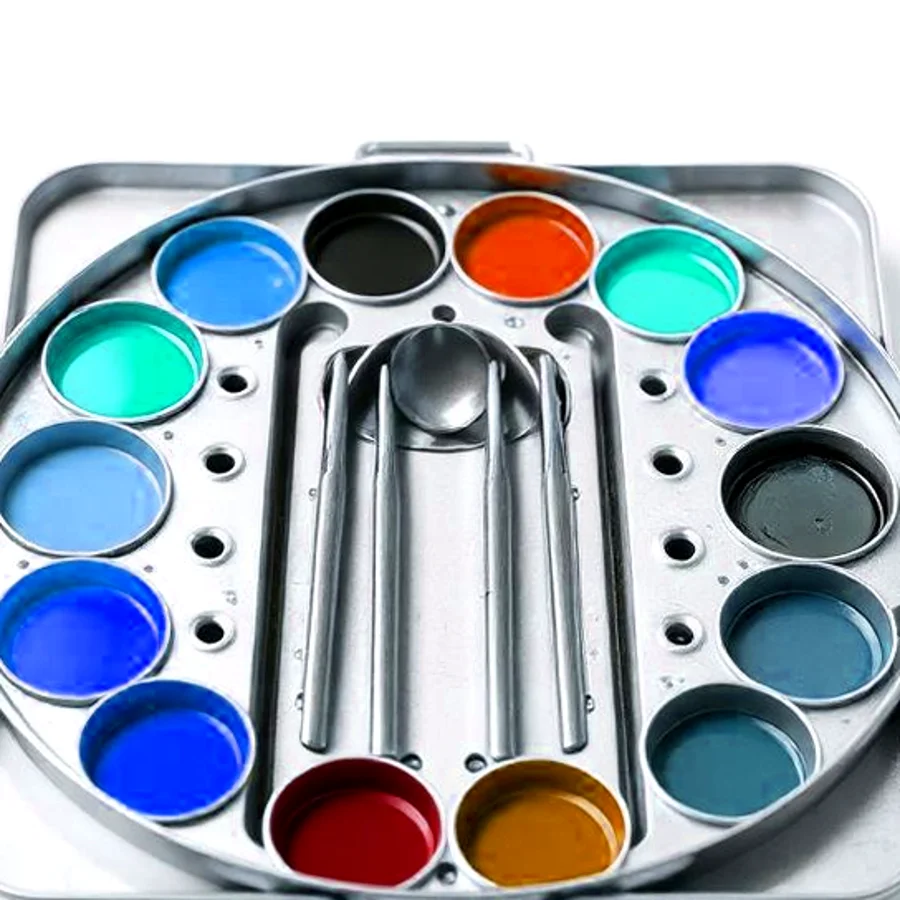 Winsor & Newton Professional Watercolor Pan Set — 12 Color, Earth Tone Assortment