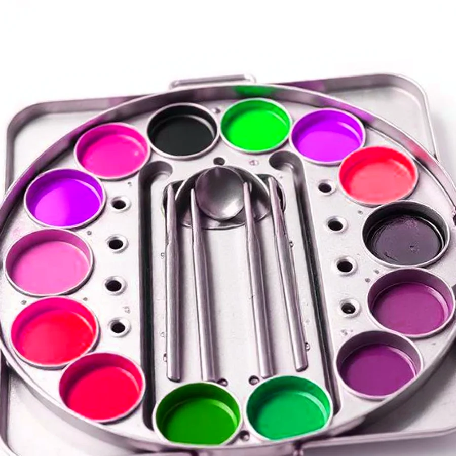 Winsor & Newton Professional Watercolor Pan Set — 12 Color, Primary Assortment