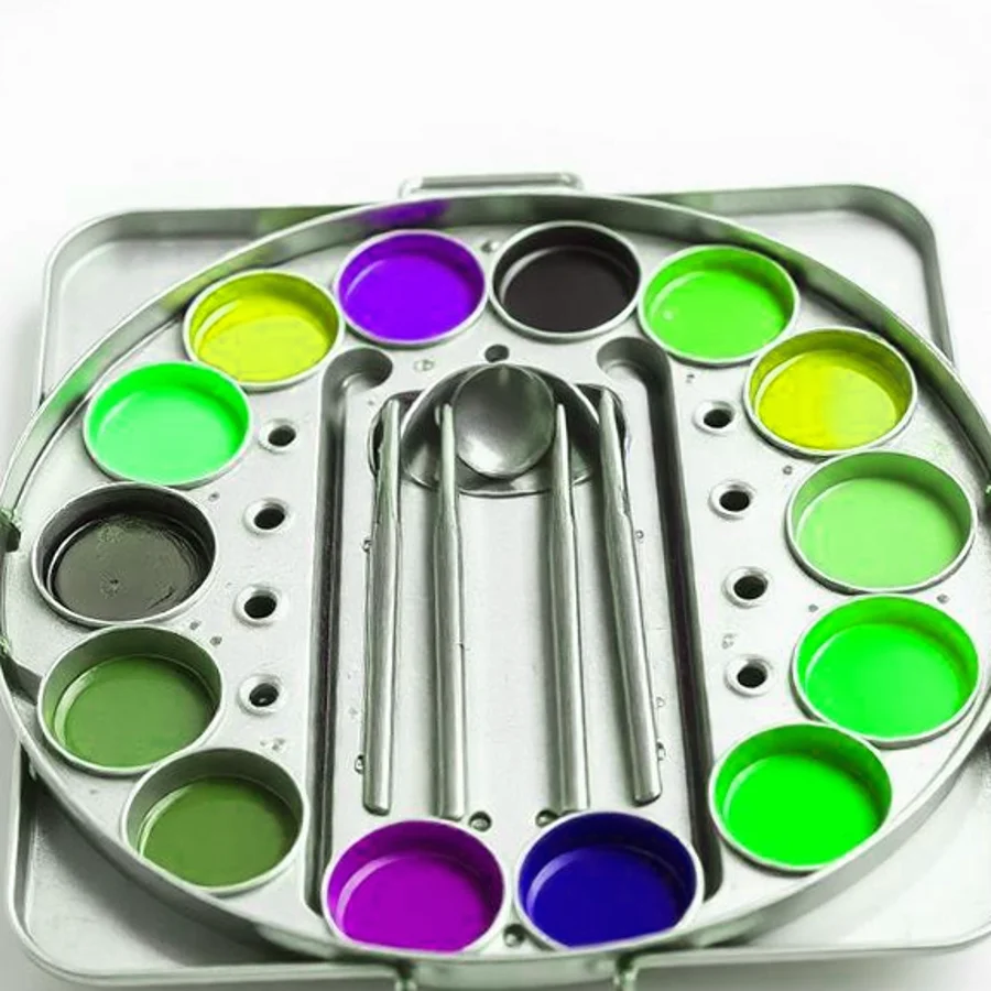 Winsor & Newton Professional Watercolor Pan Set — 24 Color, Primary Assortment