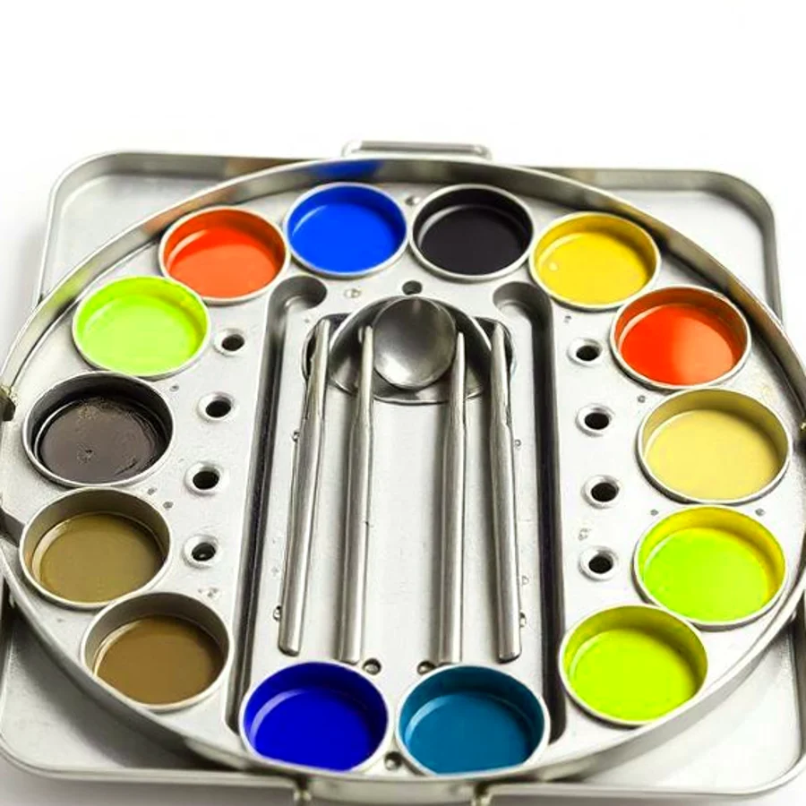 Winsor & Newton Professional Watercolor Pan Set — 36 Color, Earth Tone Assortment
