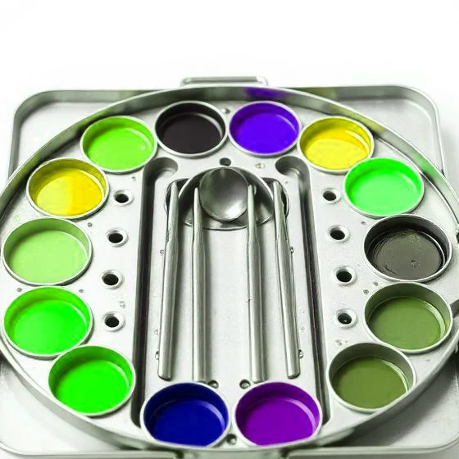Winsor & Newton Professional Watercolor Pan Set — 36 Color, Pastel Assortment